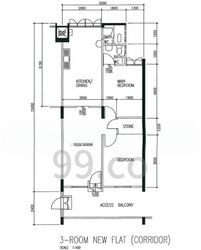Blk 138 Bedok North Street 2 (Bedok), HDB 3 Rooms #560359531